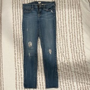 J. Crew Distressed Jeans